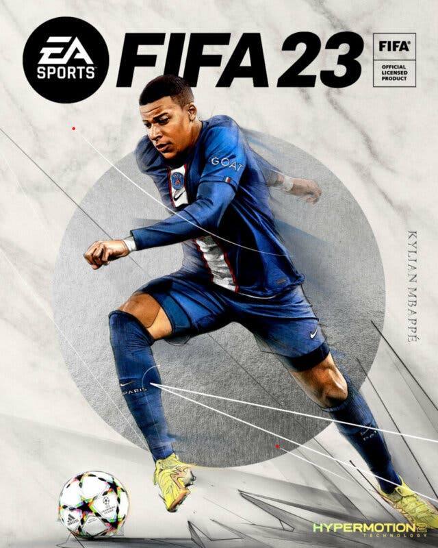 Portada FIFA 23 Edición Estándar con Mbappé