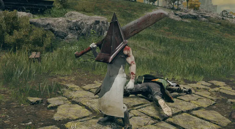 Imagen de Jugar como Pyramid Head (Silent Hill) en Elden Ring es posible gracias a este genial mod
