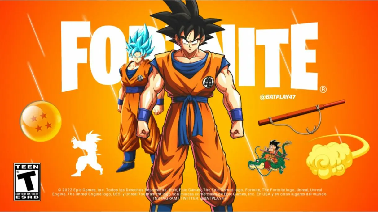 fortnite dragon ball 4 1