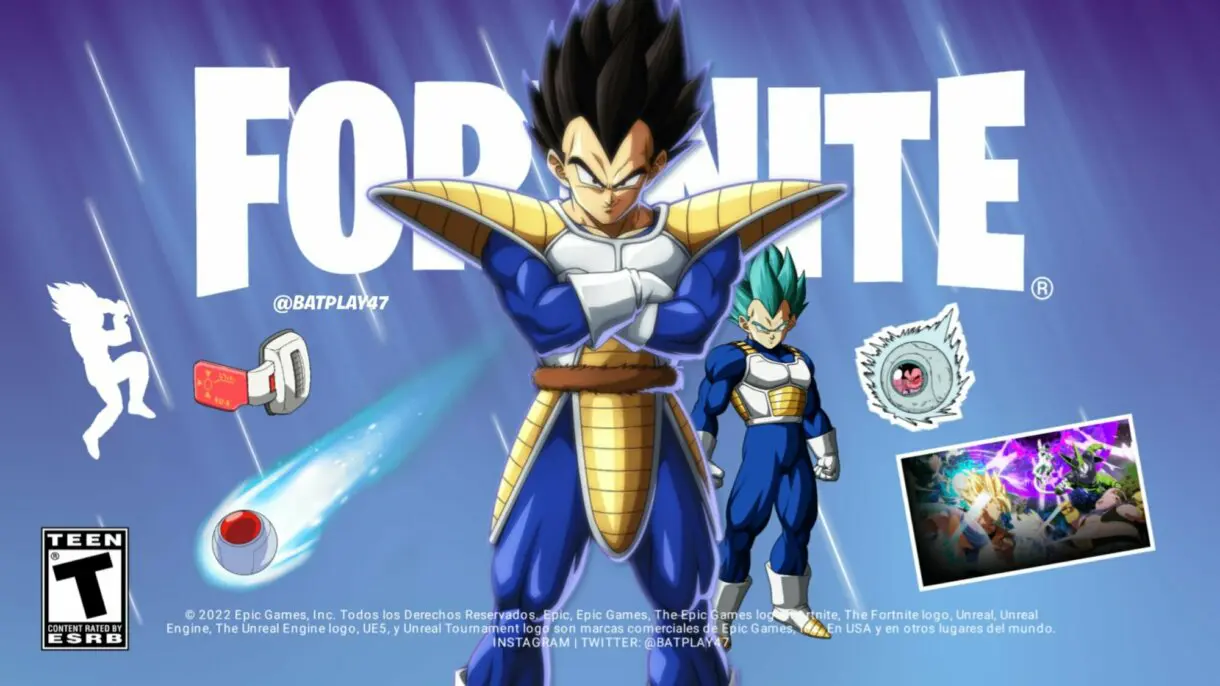 fortnite dragon ball 5