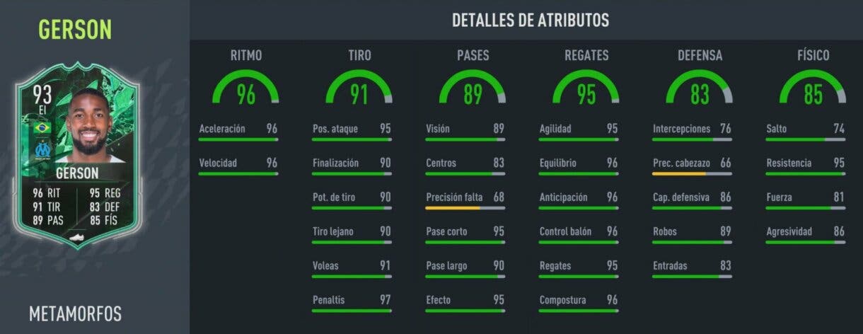FIFA 22 Ultimate Team SBC Gerson Shapeshifters