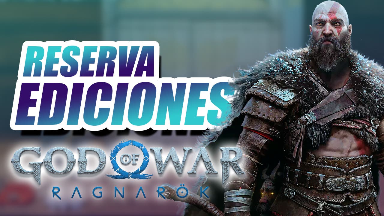 reserva ediciones god of war ragnarök