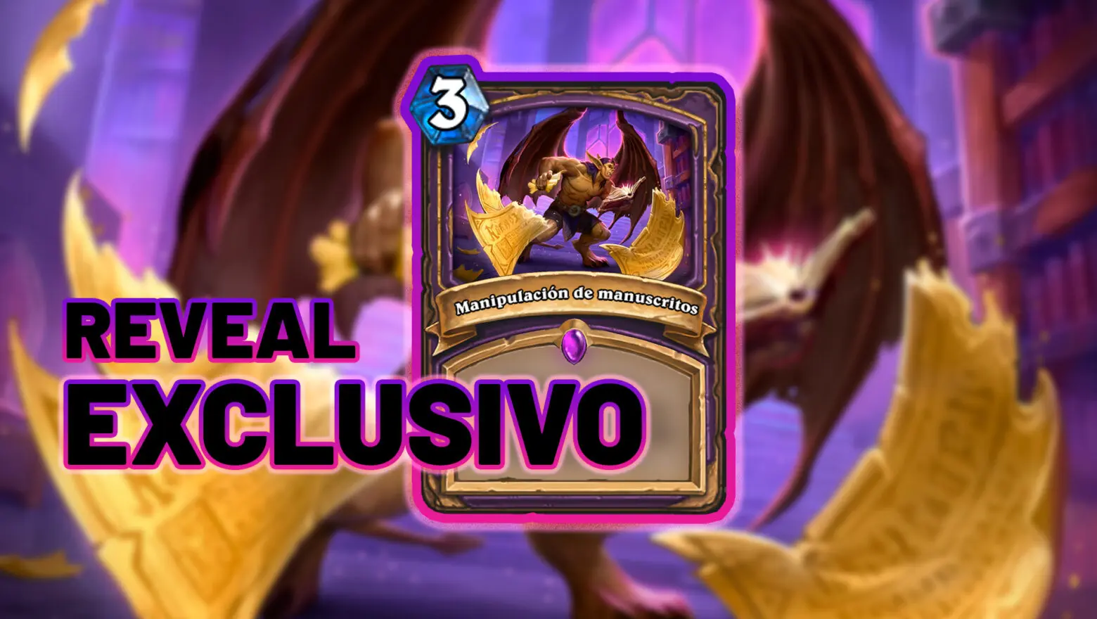 Desvelamos una nueva carta de Hearthstone: Asesinato en el Castillo Nathria