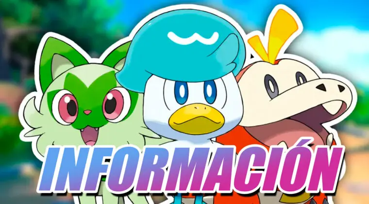 Imagen de Todos los detalles e info sobre los iniciales de Pokémon Escarlata y Púrpura: evoluciones, tipo, habilidades y más