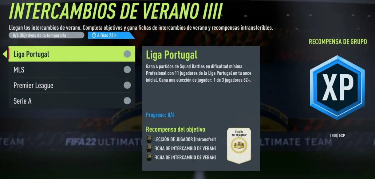 Intercambios de Verano FIFA 22 Ultimate Team