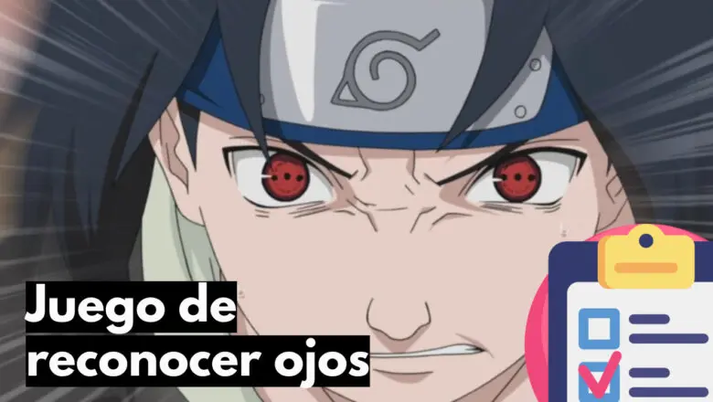 juego ojos personajes de anime