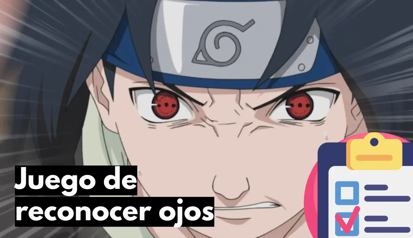 juego ojos personajes de anime