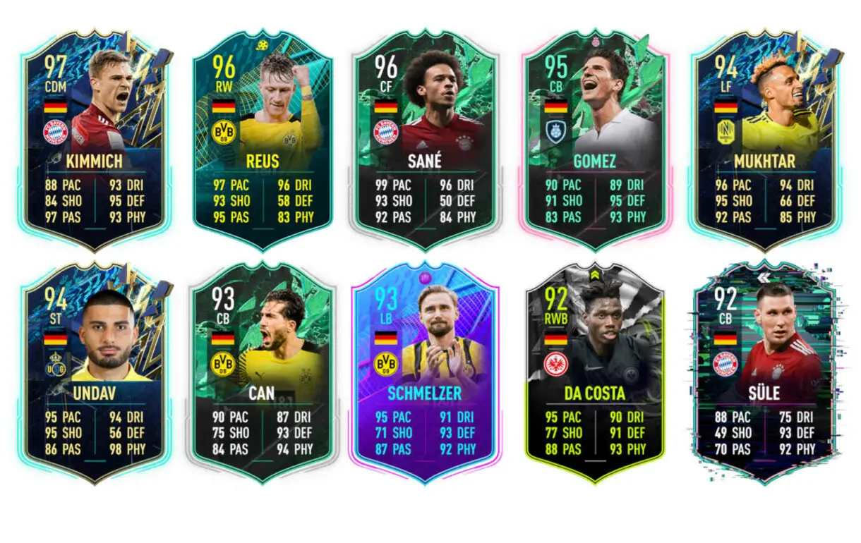 Links verdes Alemania Havertz FUTTIES Premium FIFA 22 Ultimate Team