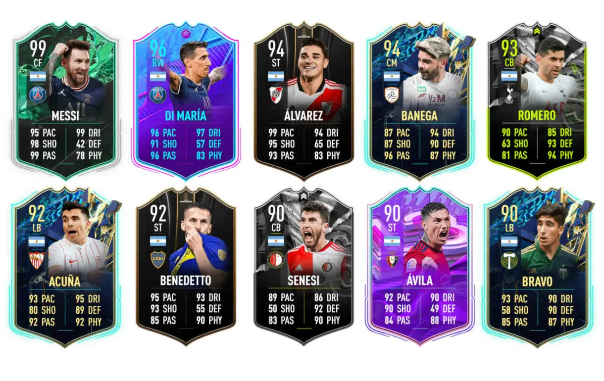 Links naranjas Argentina Diego Milito FUT Heroes Shapeshifters MCO FIFA 22 Ultimate Team