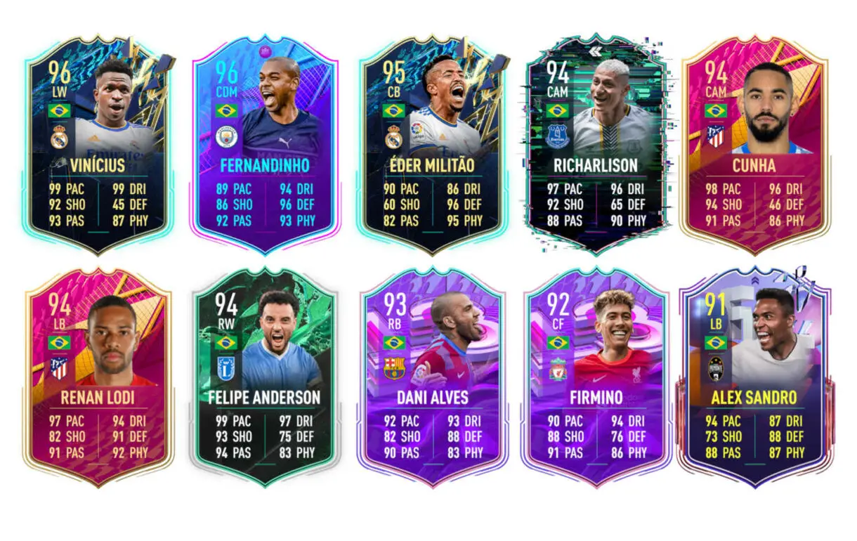 Links verdes Rafinha FUTTIES Premium FIFA 22 Ultimate Team