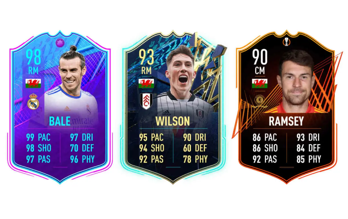 Links naranjas Gales Daniel James Shapeshifters FIFA 22 Ultimate Team