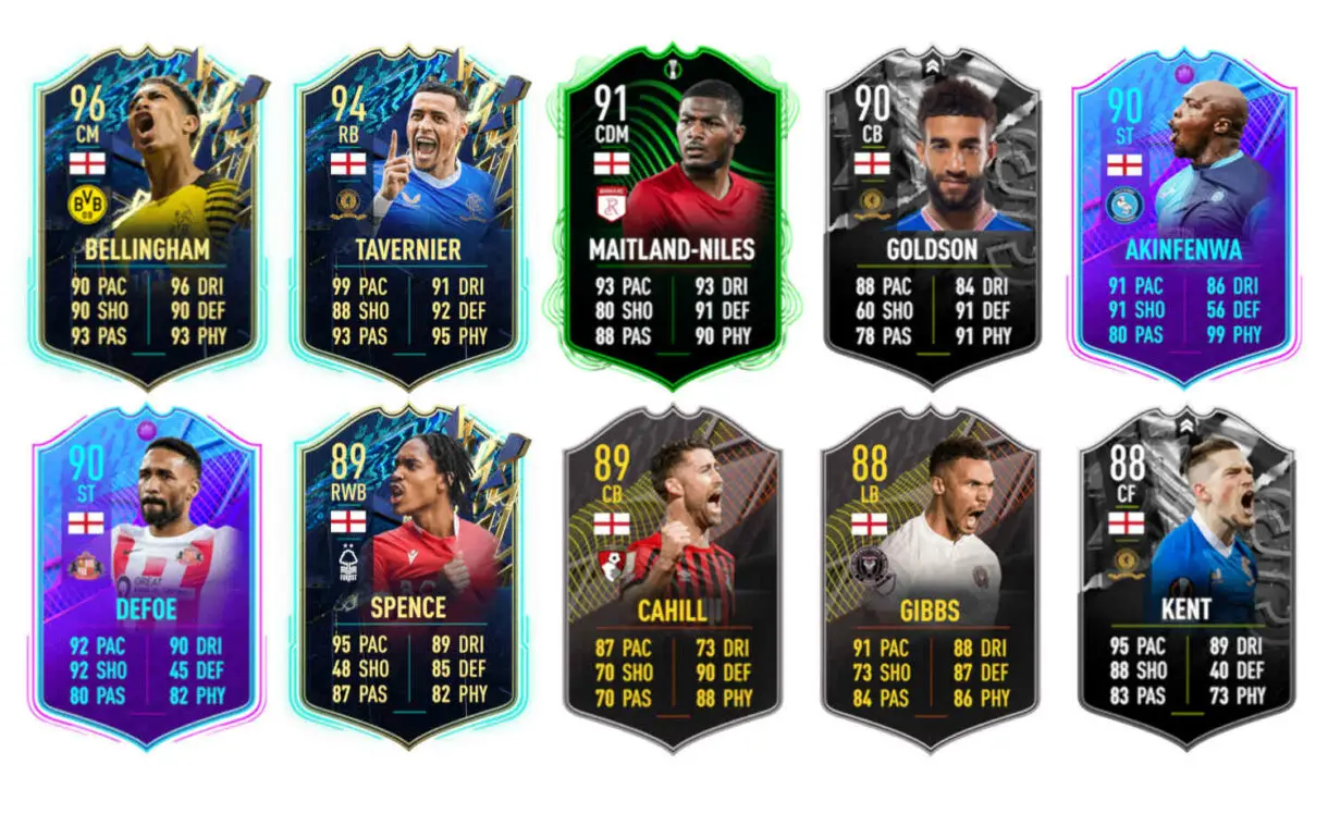 Links naranjas Inglaterra Alexander-Arnold Shapeshifters FIFA 22 Ultimate Team