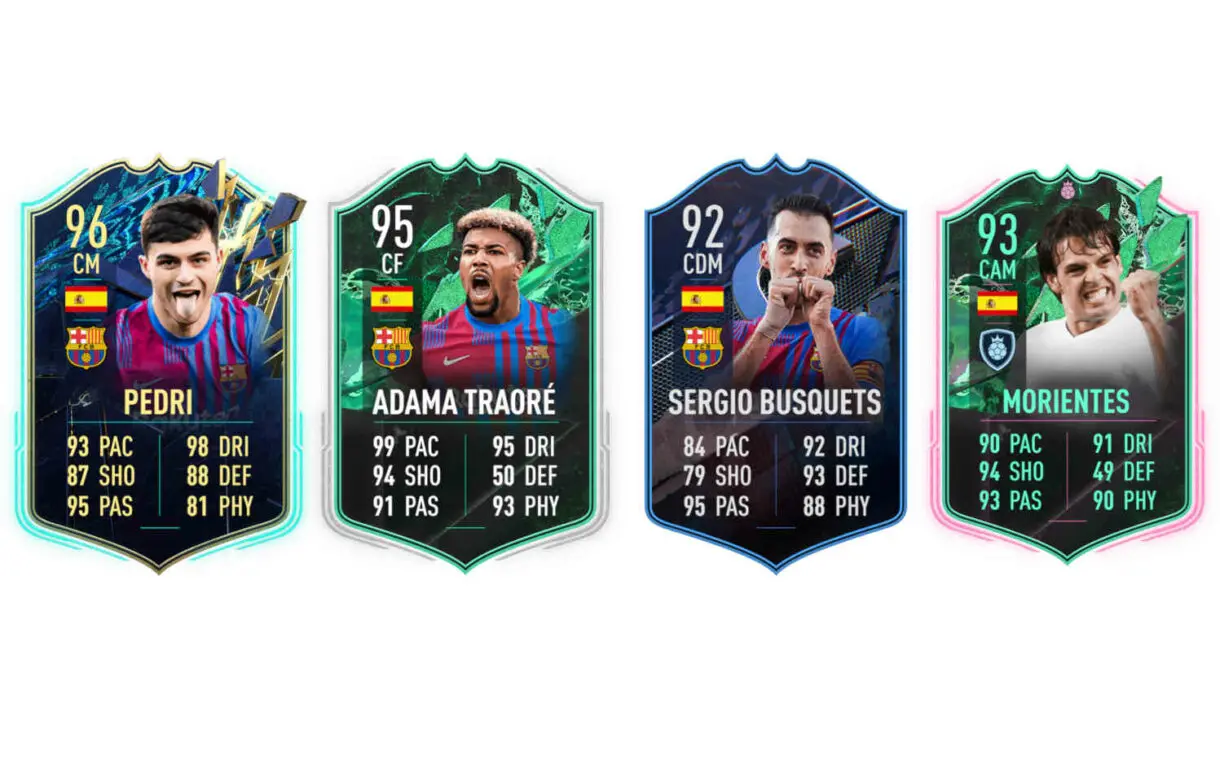 Links perfectos Ferrán Torres FUTTIES FIFA 22 Ultimate Team