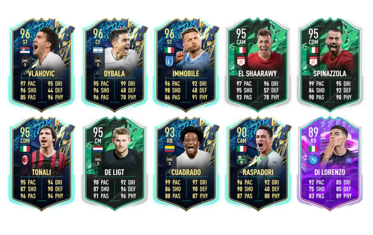 Links verdes Chiesa FUTTIES FIFA 22 Ultimate Team