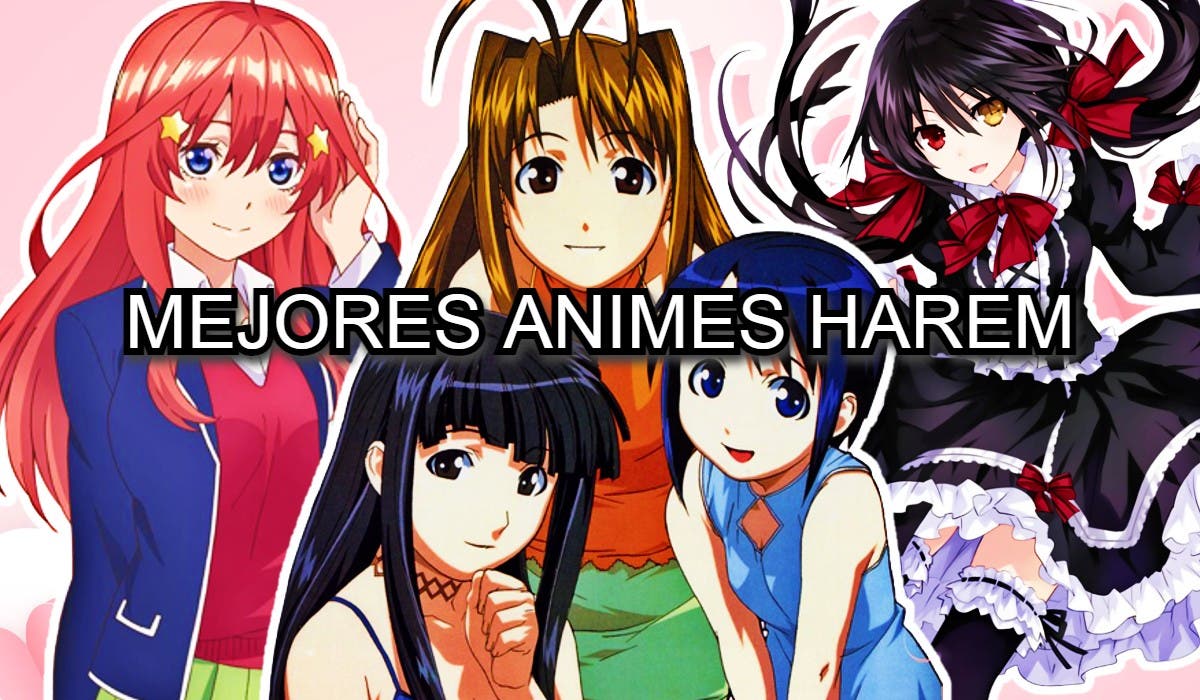 Estos son los mejores animes harem de la historia