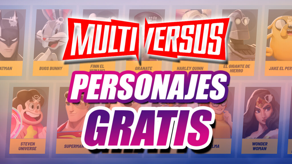 multiversus personajes gratis
