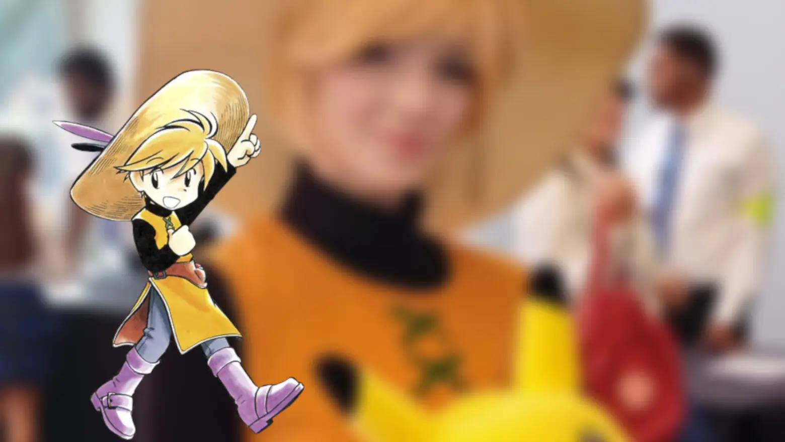 Pokemon cosplay Amarillo Pocket Monsters Special portada