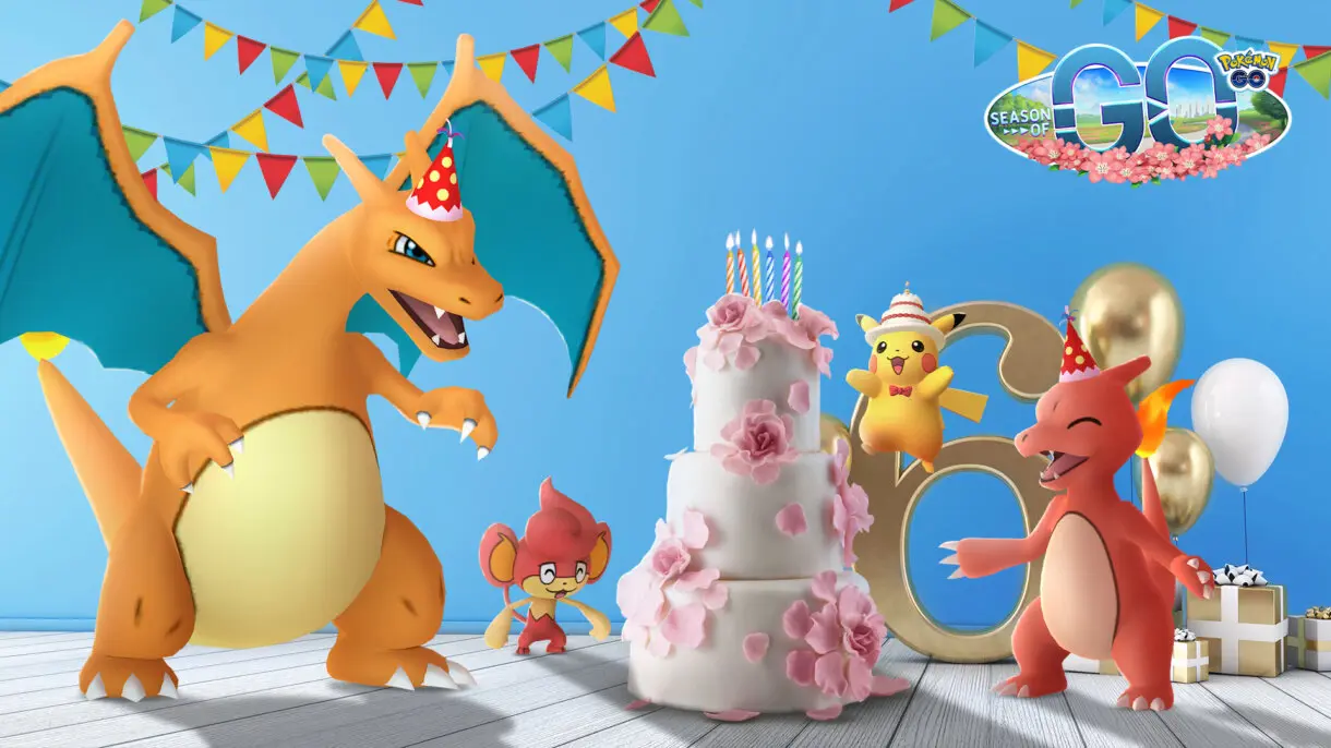Pokemon GO 6 aniversario
