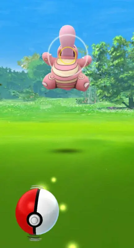 Pokemon GO captura