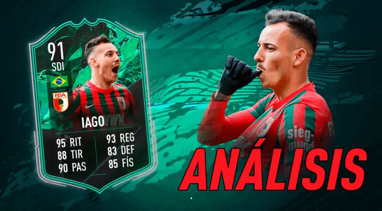 Imagen de FIFA 22: análisis de Iago Shapeshifters gratuito, una carta más útil de lo que podríamos suponer