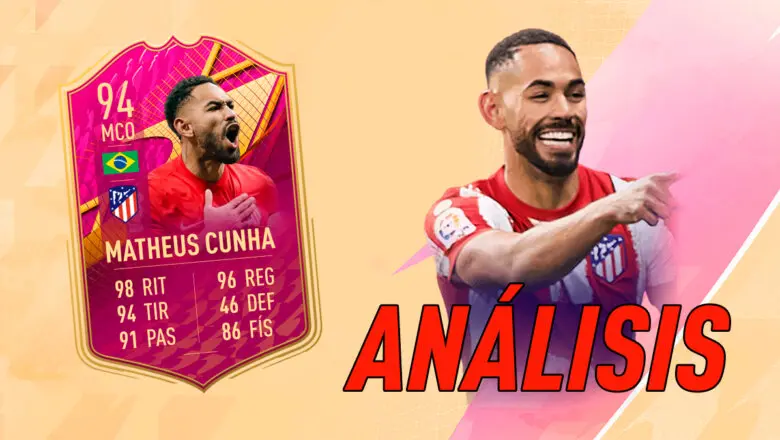 FIFA 22 Ultimate Team Análisis Matheus Cunha FUTTIES Premium