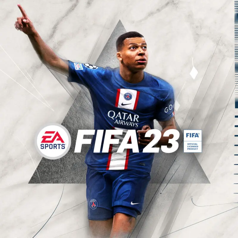 Portada Edición Estándar old gen gen FIFA 23
