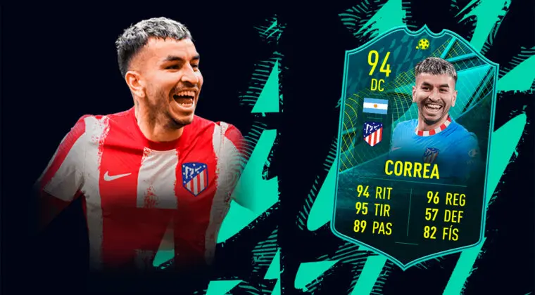 Imagen de FIFA 22: ¿Merece la pena Ángel Correa Moments? + Solución del SBC