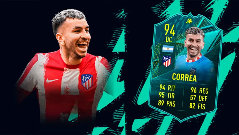 FIFA 22 Ultimate Team SBC Ángel Correa Moments