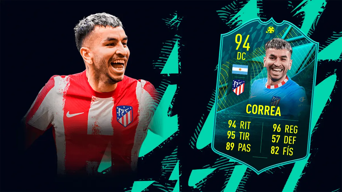 FIFA 22 Ultimate Team SBC Ángel Correa Moments