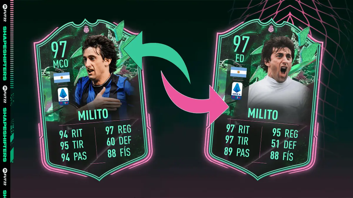 FIFA 22 Ultimate Team SBC Diego Milito Shapeshifters