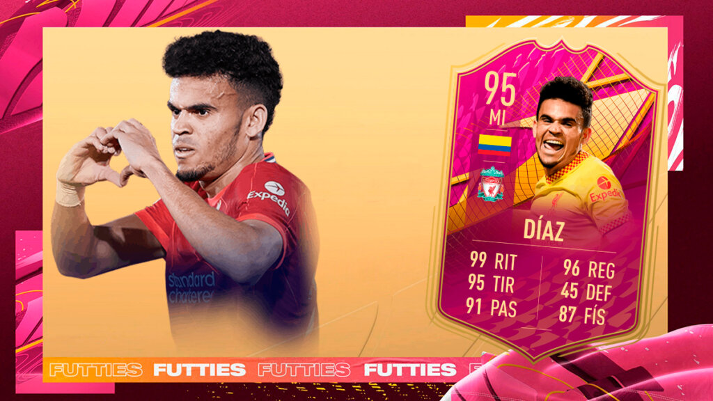 FIFA 22 Ultimate Team SBC Luis Díaz FUTTIES