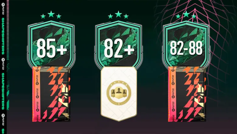 FIFA 22 Ultimate Team SBC Mejora Player Pick Shapeshifters