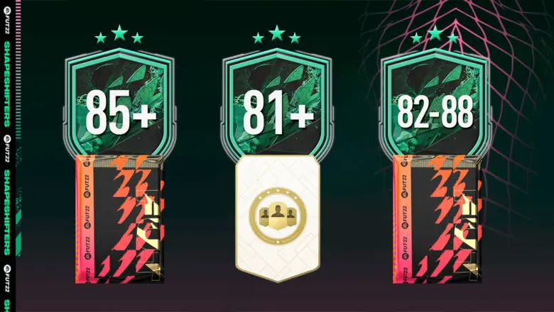 FIFA 22 Ultimate Team SBC Mejoras Shapeshifters