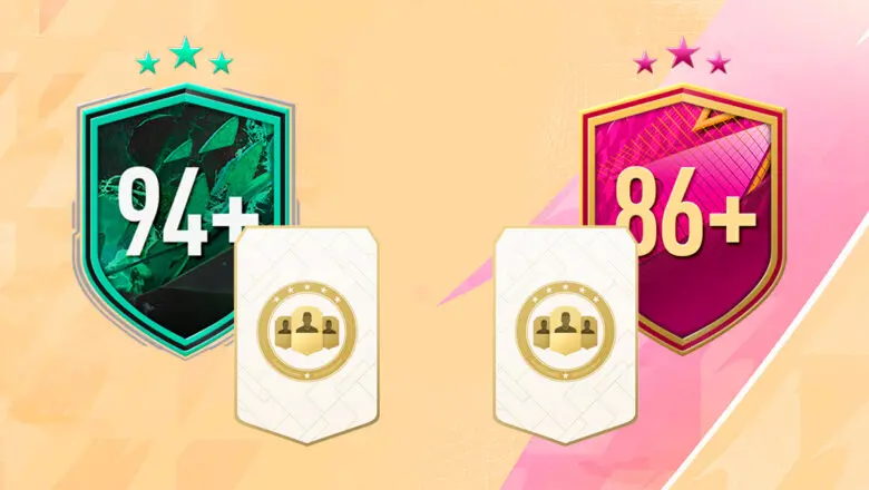 FIFA 22 Ultimate Team Player Pick Shapeshifters 94+ Elección de jugador 86+