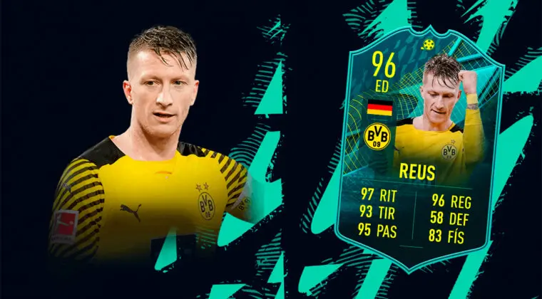 Imagen de FIFA 22: ¿Merece la pena Marco Reus Moments? + Solución del SBC
