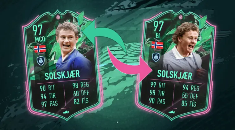 Imagen de FIFA 22: ¿Merece la pena Solskjaer FUT Heroes Shapeshifters? ¿Qué versión elijo?+ Solución del SBC
