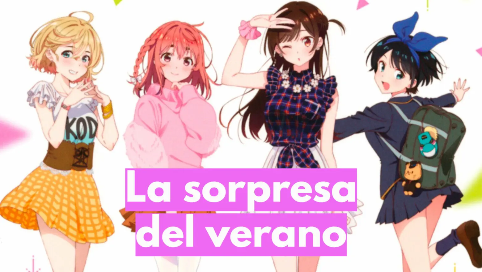 Rent-a-Girlfriend la sorpresa del verano