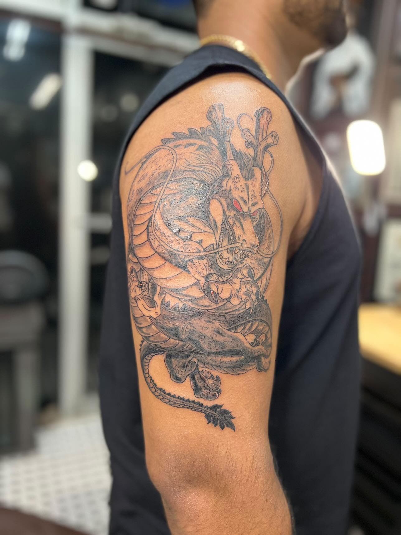 Dragon Ball: Este tatuaje de Shenron es de los más flipantes que vas a ver