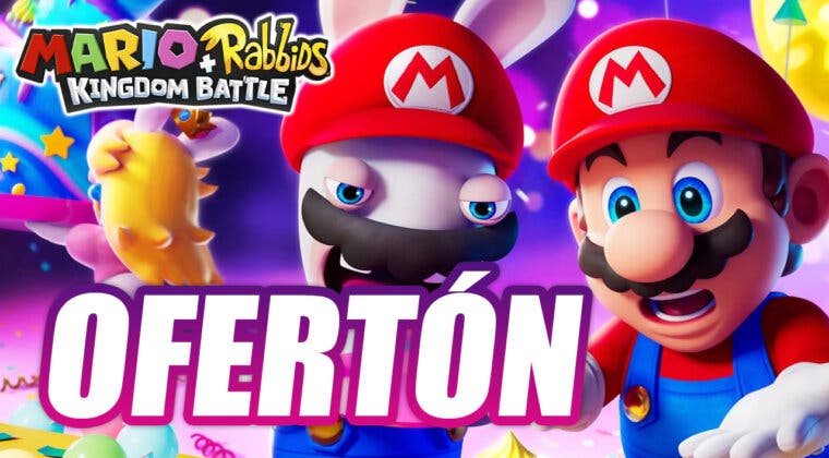 Imagen de Hazte ya con Mario + Rabbids Kingdom Battle para Nintendo Switch por un precio de locos