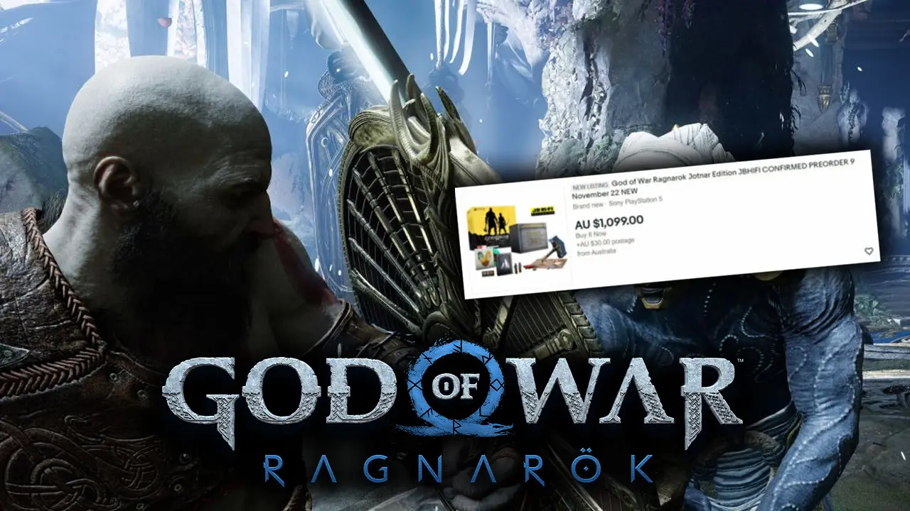 Un problema con una Edición de God of War: Ragnarök