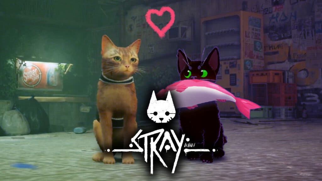 Stray junto a otros juegos felinos