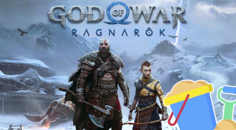 Imagen de Fan de God of War: Ragnarök encuentra una increíble y perfecta escultura de arena del juego