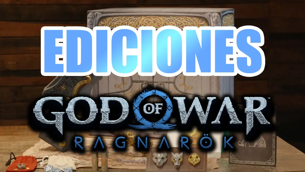 Todas las ediciones de God of War: Ragnarök