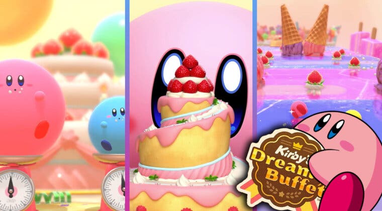 Imagen de Kirby's Dream Buffet es anunciado: nuevo juego de carreras de la bolita rosa con fecha incluida