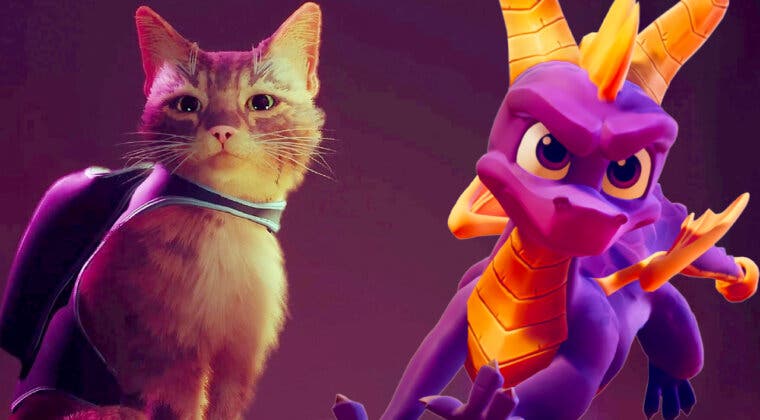 Imagen de Este mod de Stray sustituye al gato protagonista por... ¡Spyro el Dragón!