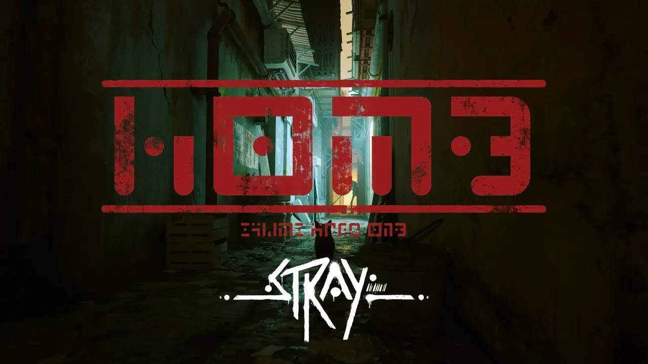 stray text