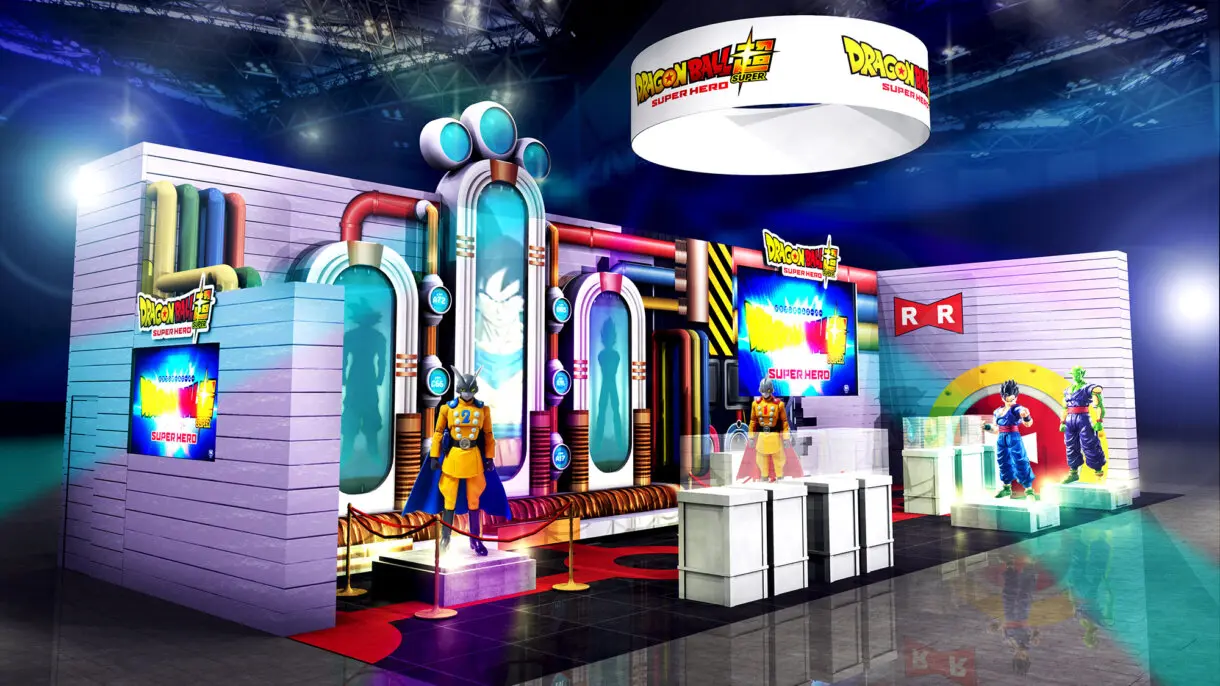 super hero booth