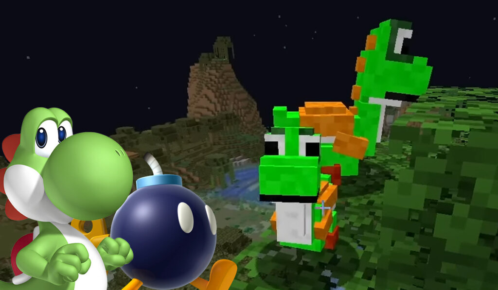 Super Mario en Minecraft
