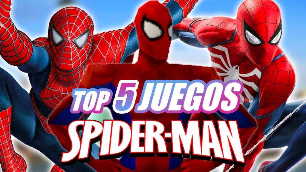 top 5 juegos spider-man