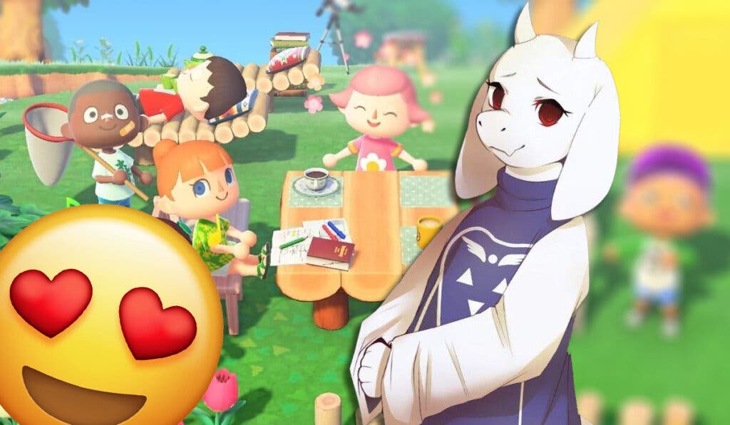 Toriel Undertale en Animal Crossing New Horizons
